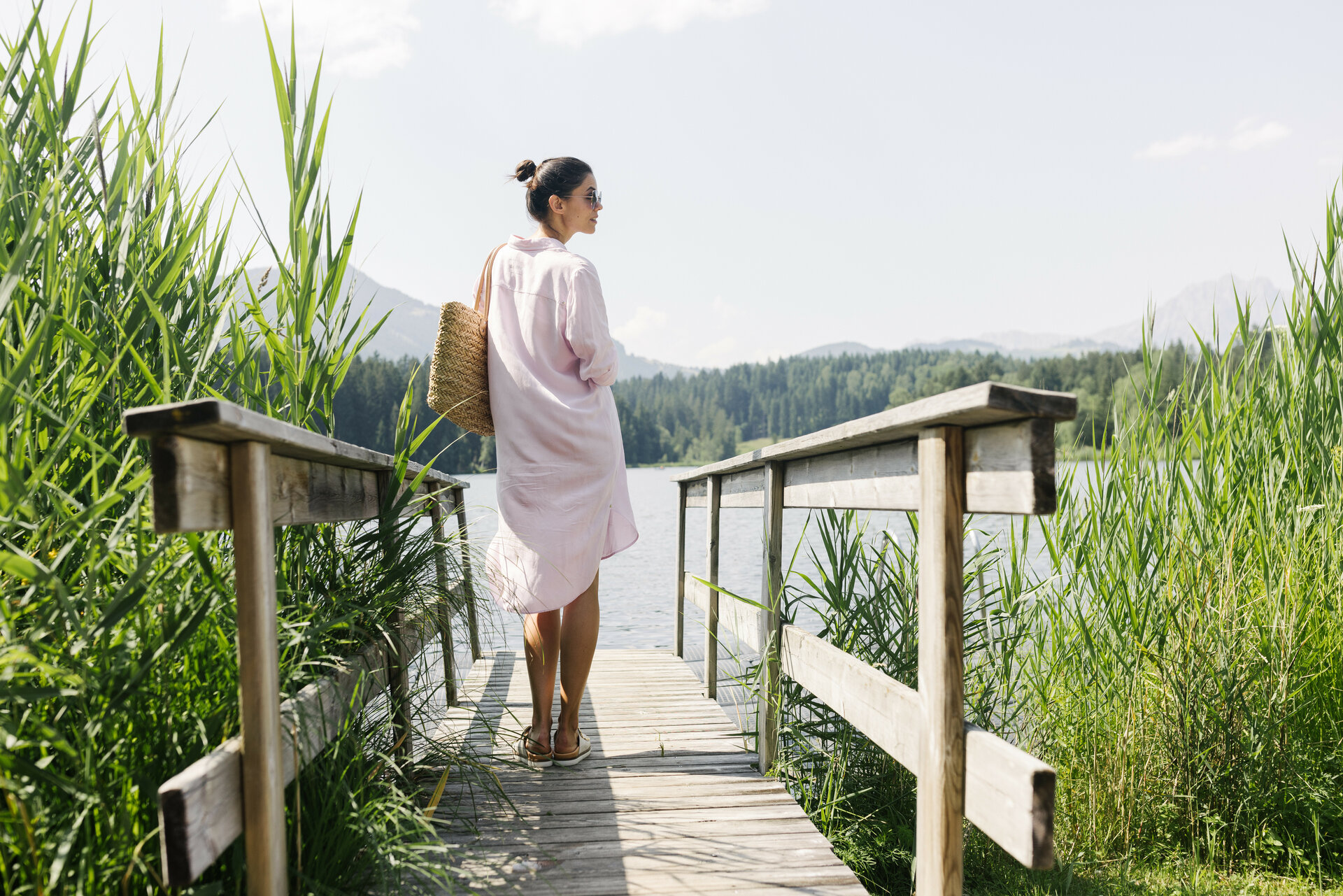 Schwimmen am Schwarzsee