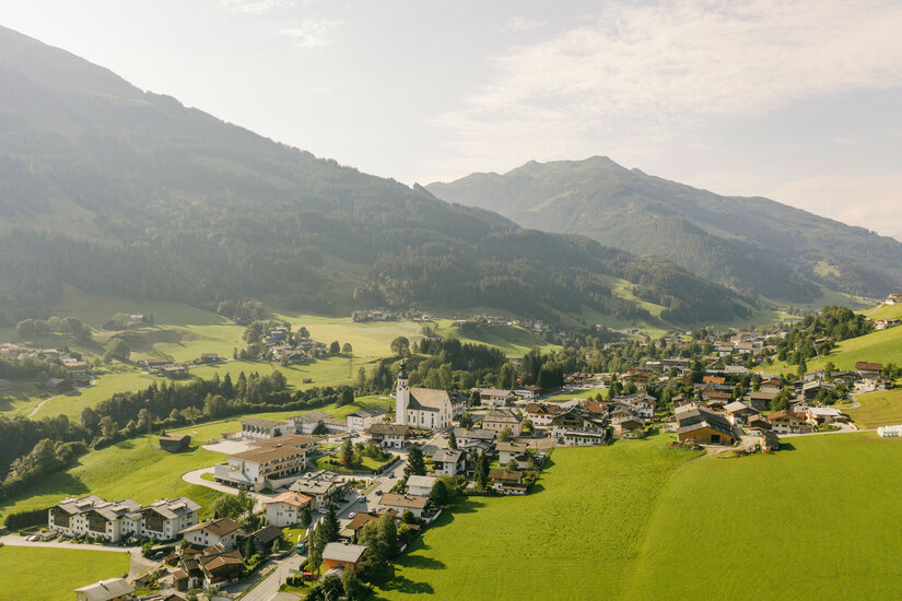 Ortsansicht Jochberg Sommer