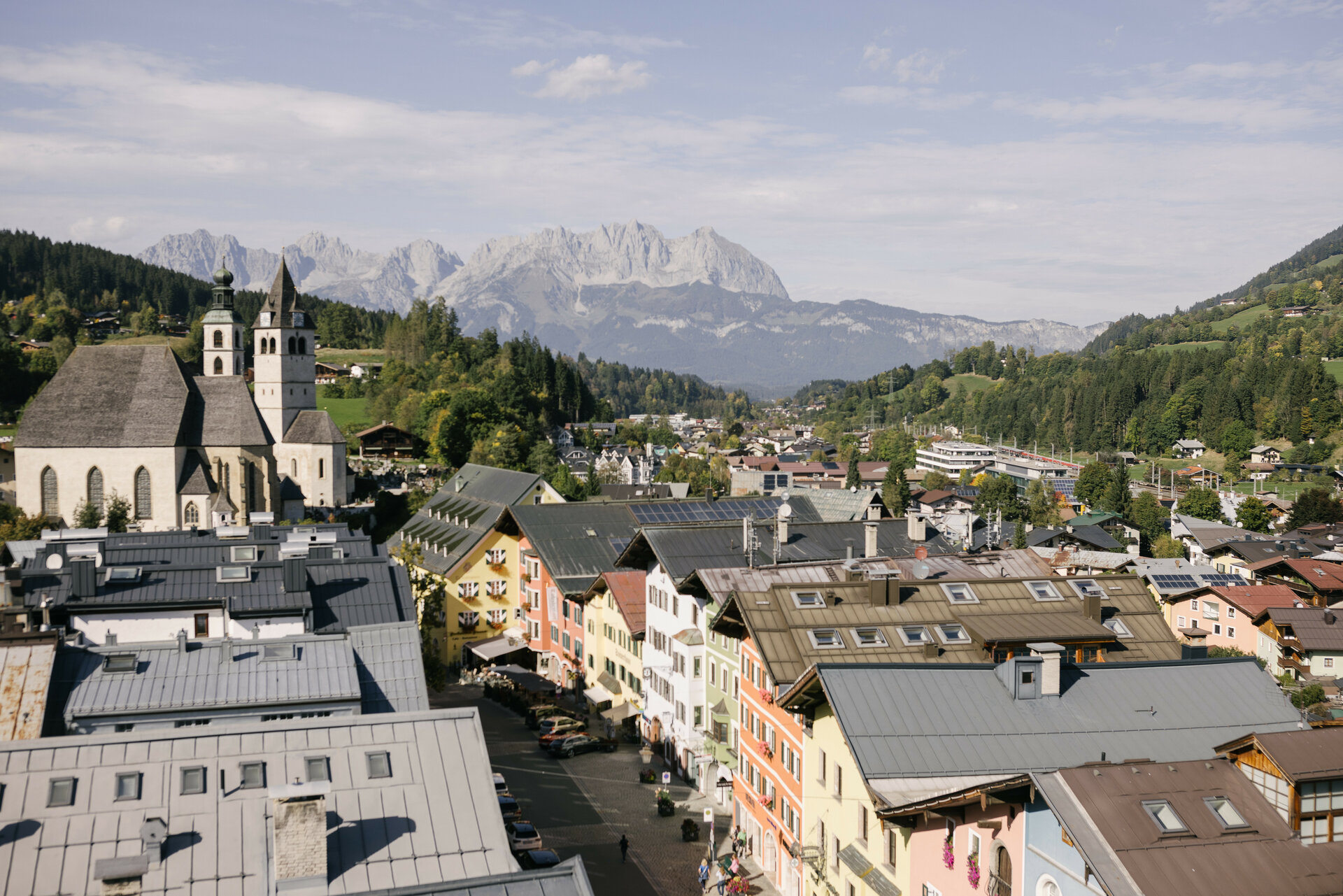 Innenstadt Kitzbühel - Urlaub in der Gamsstadt