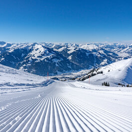 Skiroute auf der Bichlalm