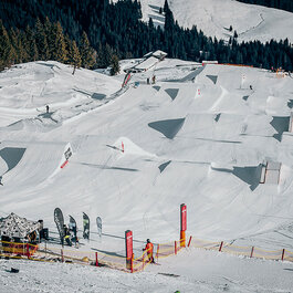 Snowpark in Pass Thurn