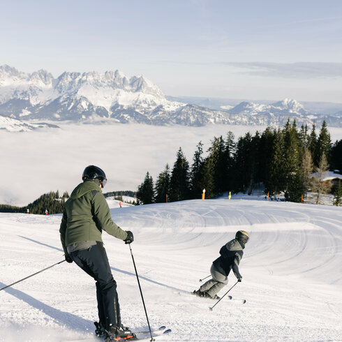 Skifahren in Kitzbühel