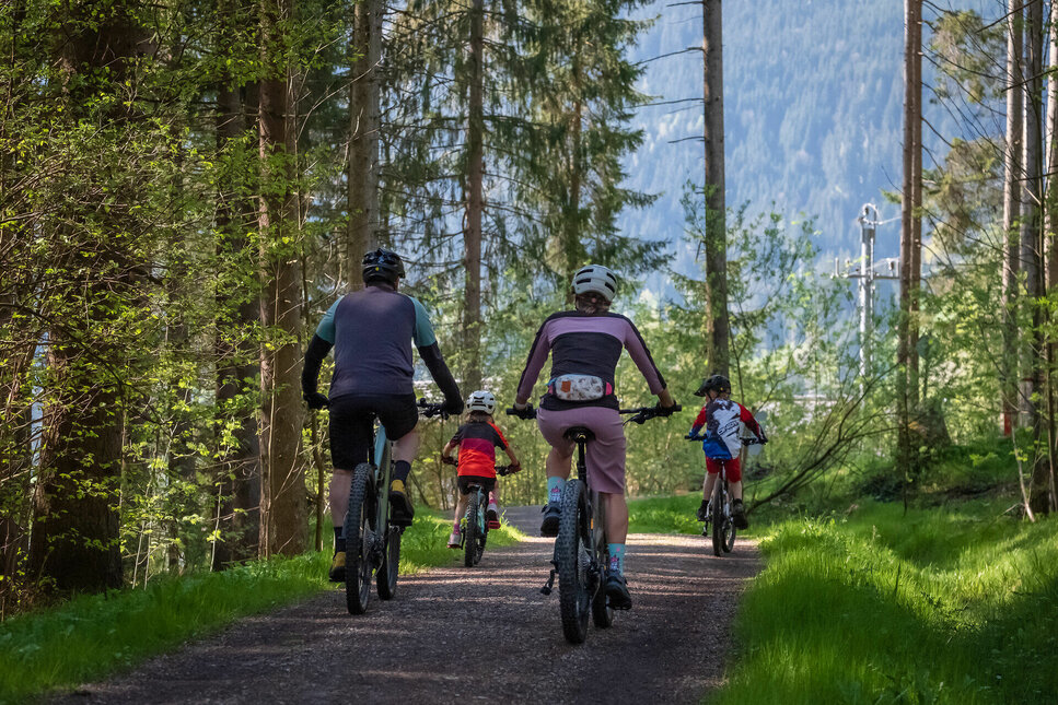 Biken mit der ganzen Familie in Kitzbühel