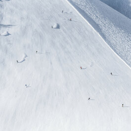 Skipiste in Pass Thurn