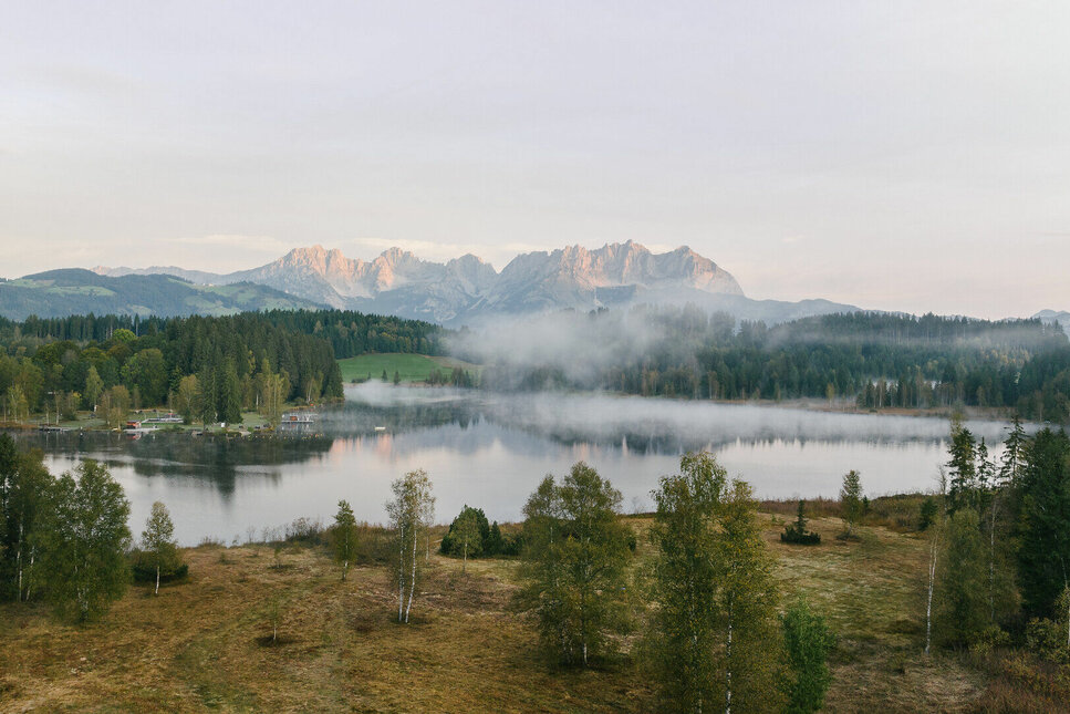 Der Herbst bringt klare Luft und besondere Farben nach Kitzbühel