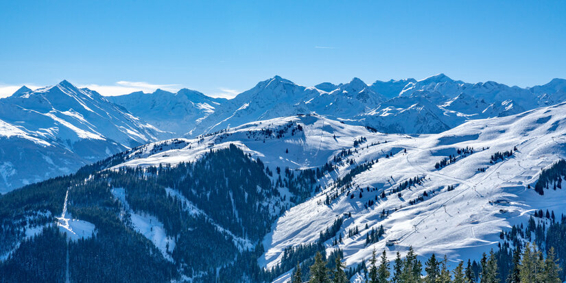 Skipisten in Pass Thurn