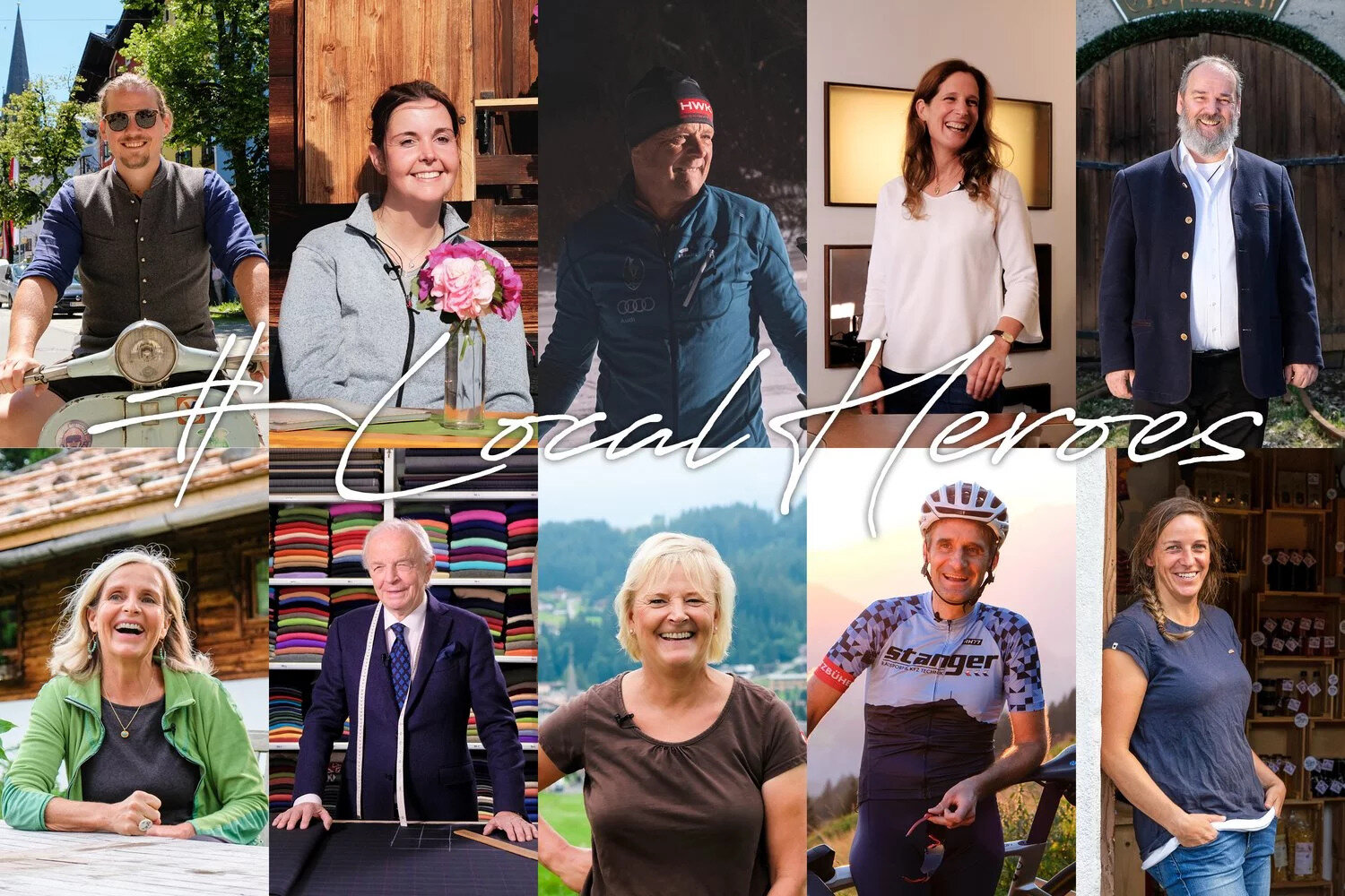 Ein weißer Flurbereich mit einer offenen Garderobe, Kissen und einem kleinen schwarzen Schild