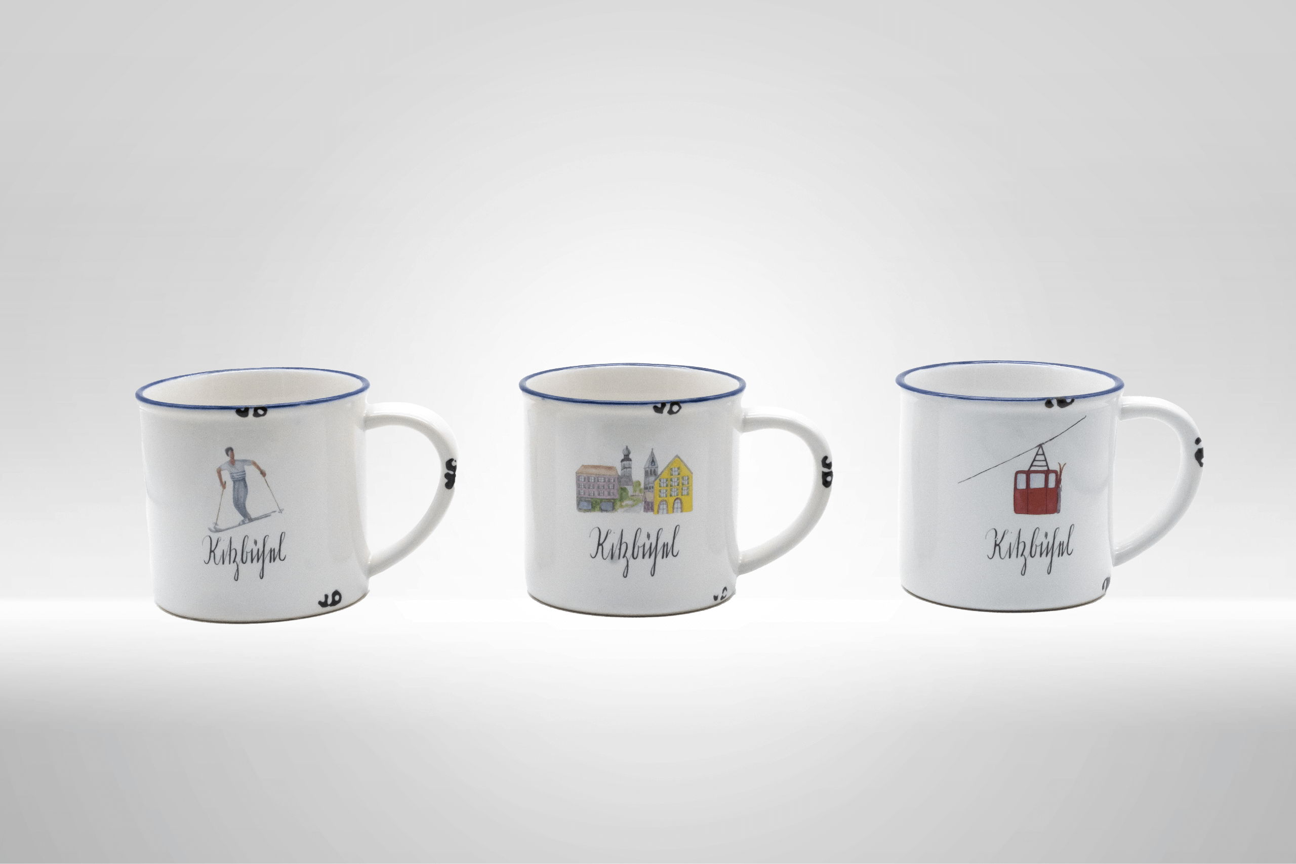 Ein weißer Flurbereich mit einer offenen Garderobe, Kissen und einem kleinen schwarzen Schild