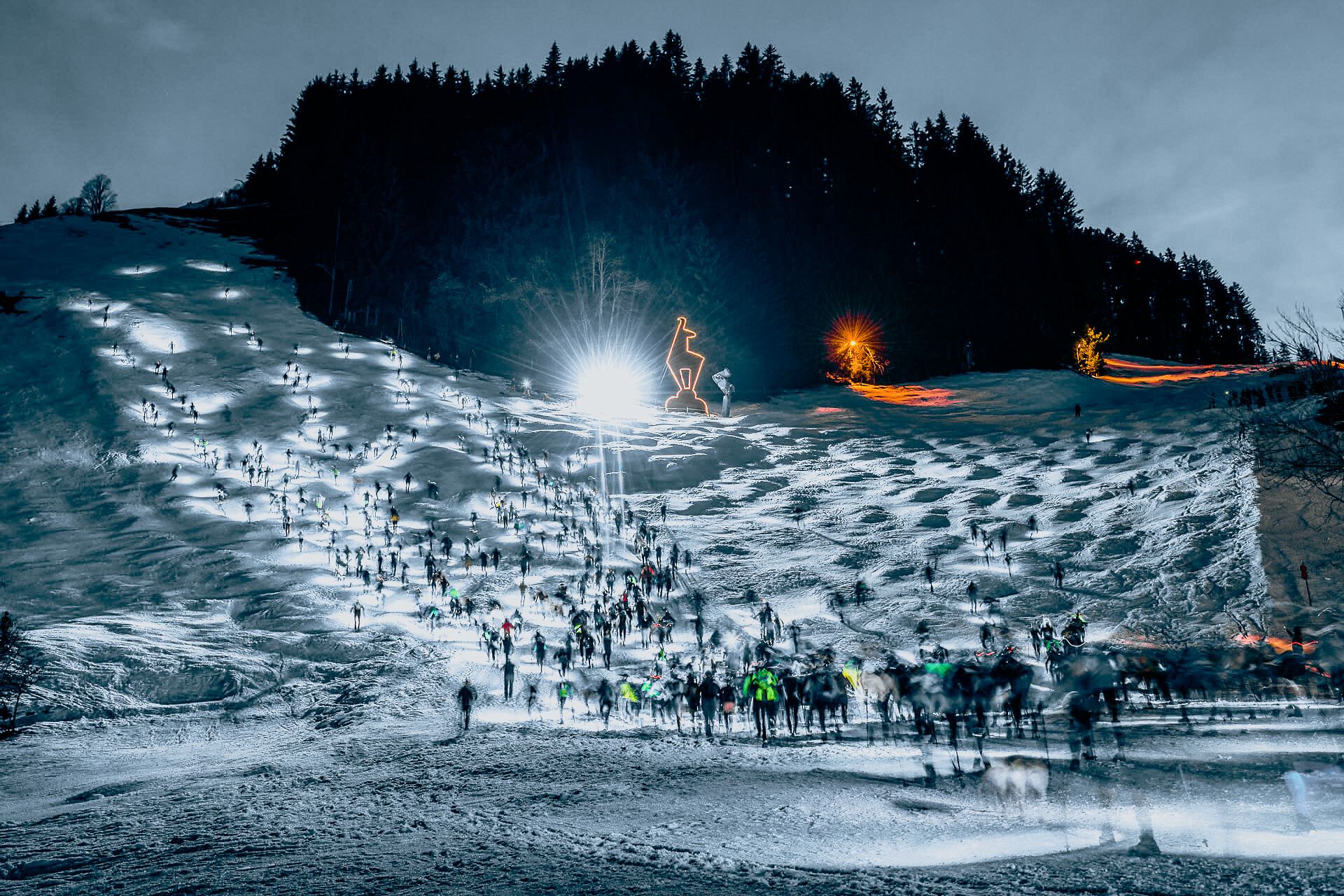Vertical Up in Kitzbühel - das Rennen